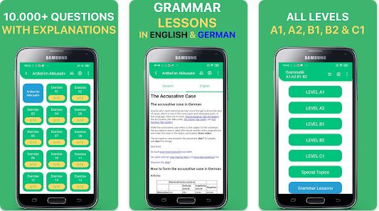 Learn German With Explanation app